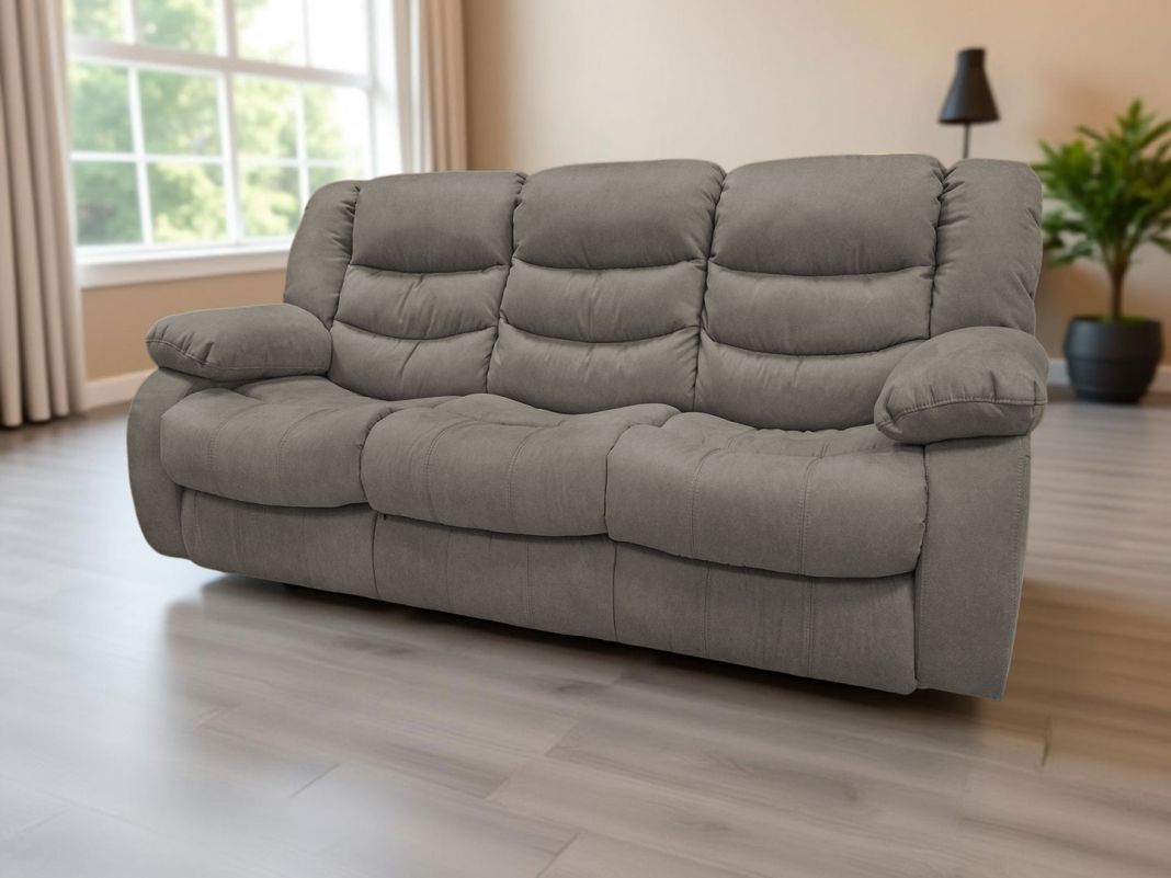 Диван Маранта 3-х местный цвет серый (фото 339682)