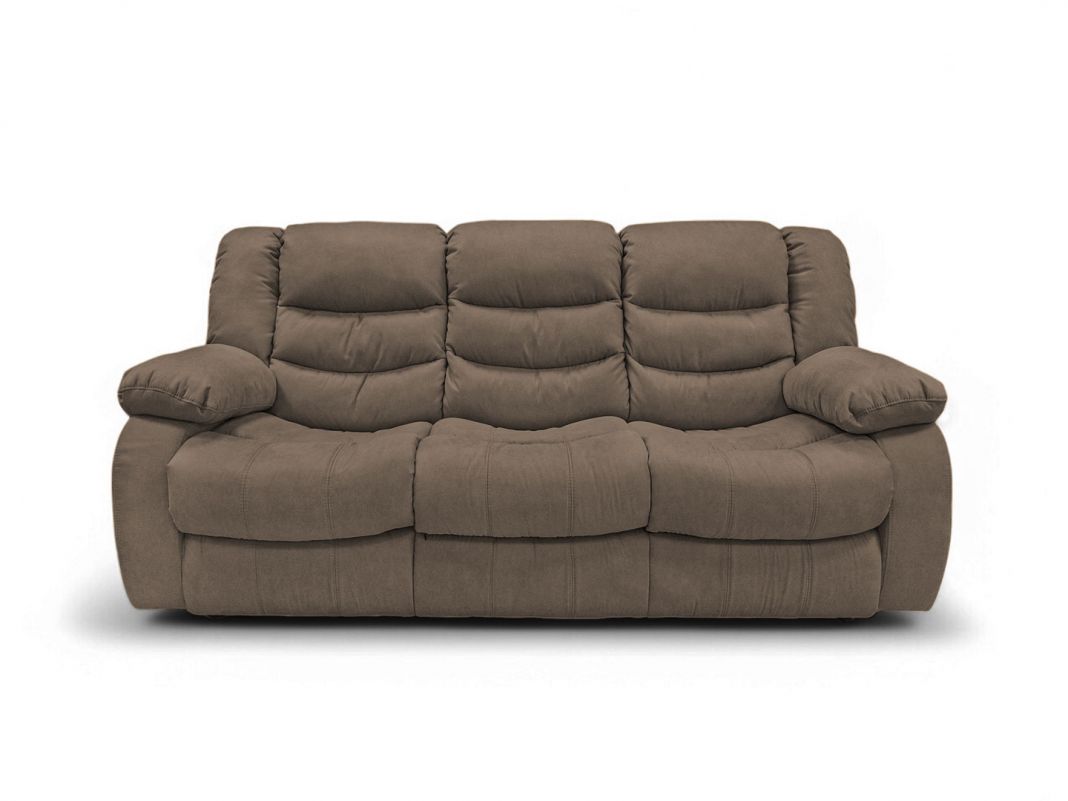 Диван Маранта 3-х местный цвет коричневый (фото 339715)