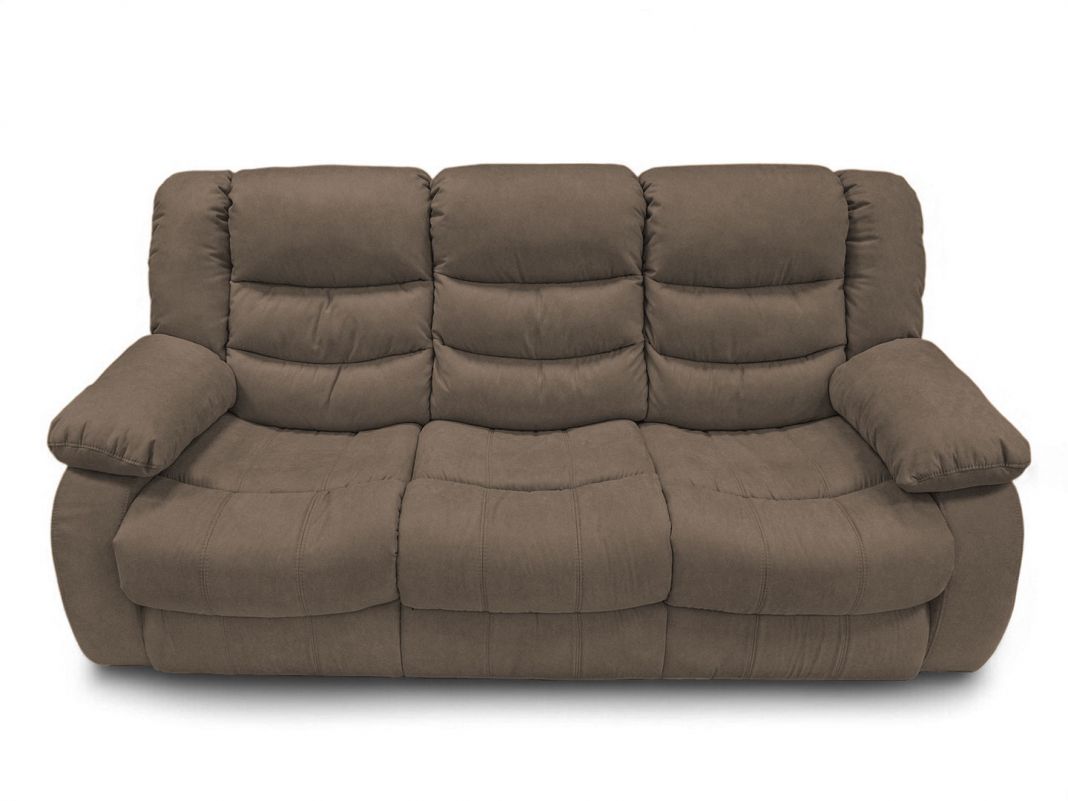 Диван Маранта 3-х местный цвет коричневый (фото 339719)