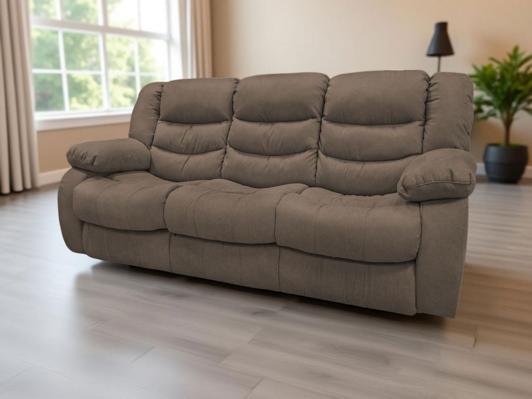 Диван Маранта 3-х местный цвет коричневый (фото 339722)