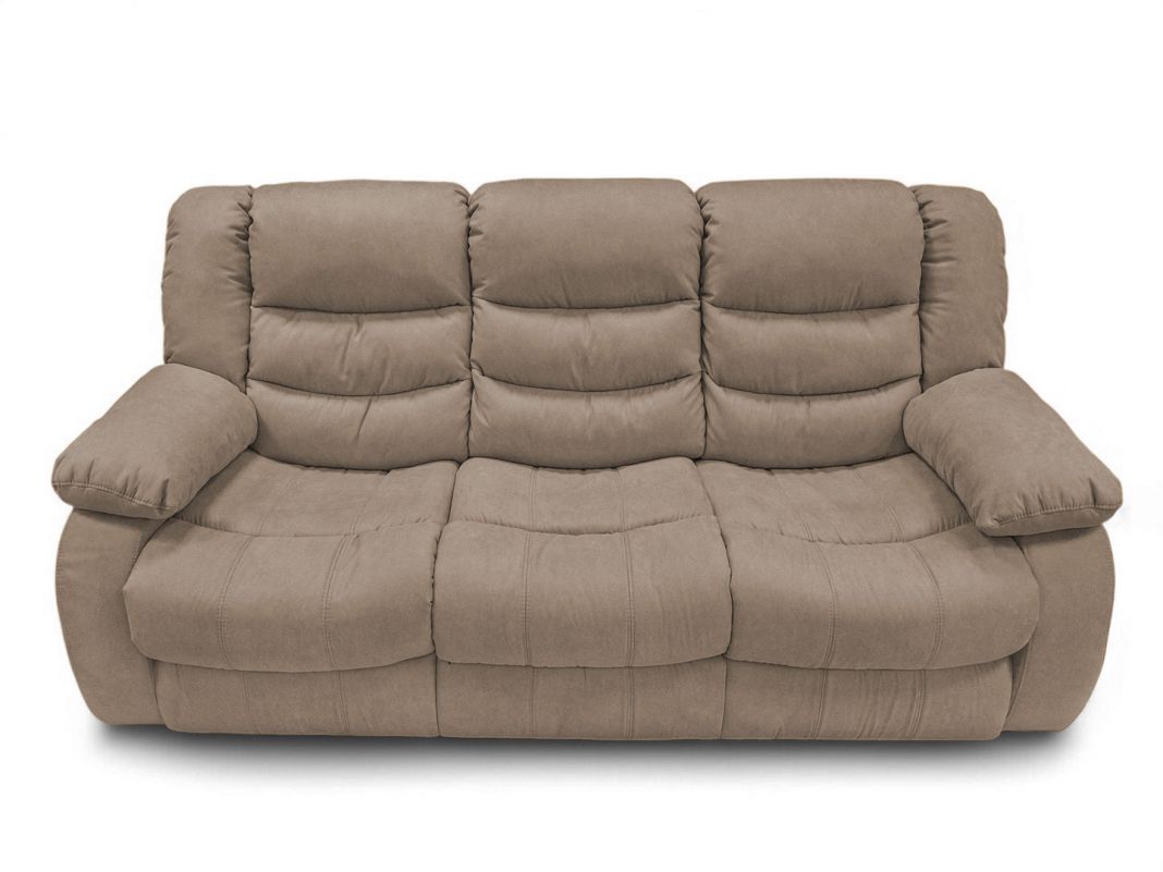 Диван Маранта 3-х местный цвет бежевый (фото 339779)