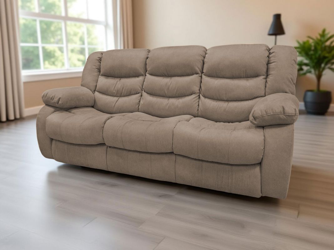 Диван Маранта 3-х местный цвет бежевый (фото 339782)