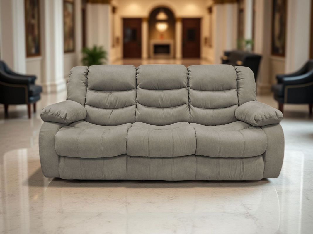 Диван Маранта 3-х местный цвет серый (фото 339823)