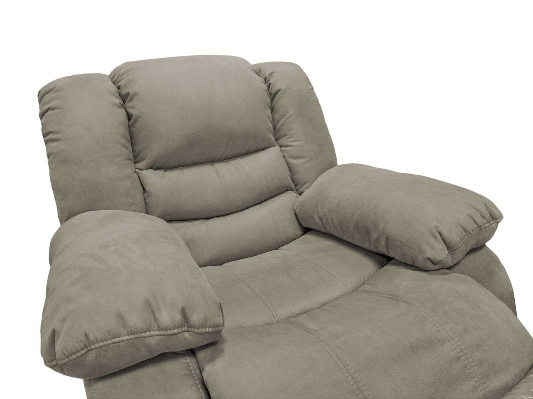 Кресло реклайнер Маранта мехеническое цвет серый (фото 340154)