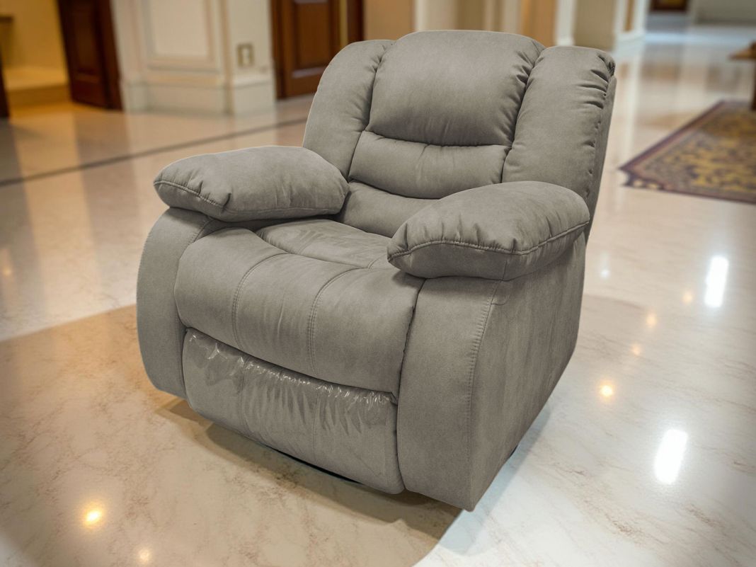 Кресло реклайнер Маранта мехеническое цвет серый (фото 340156)