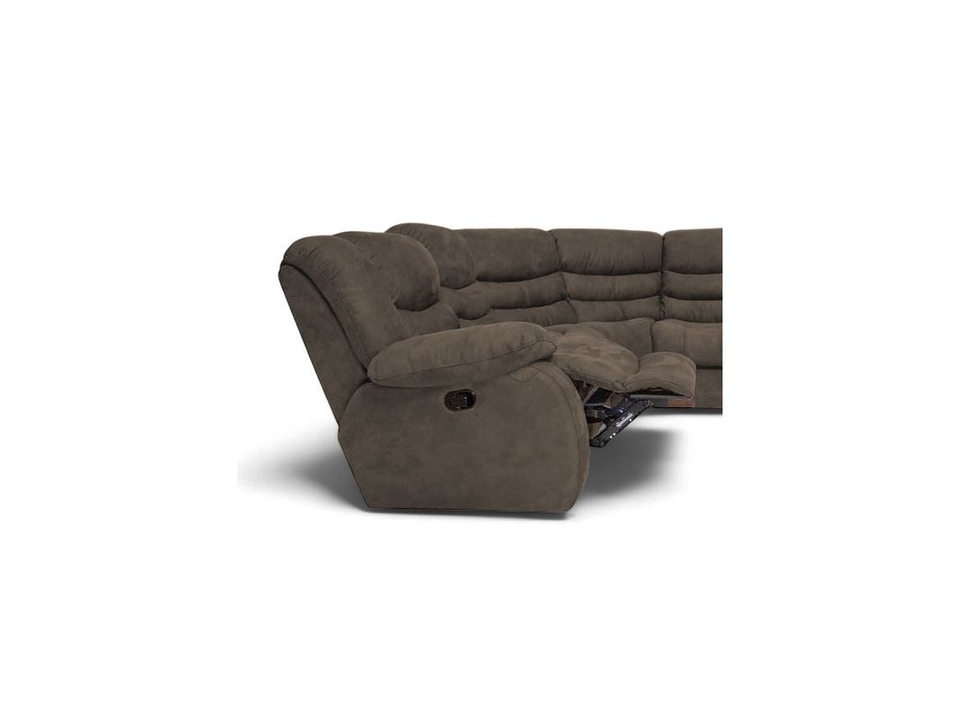 Угловой диван Маранта цвет коричневый (фото 340740)