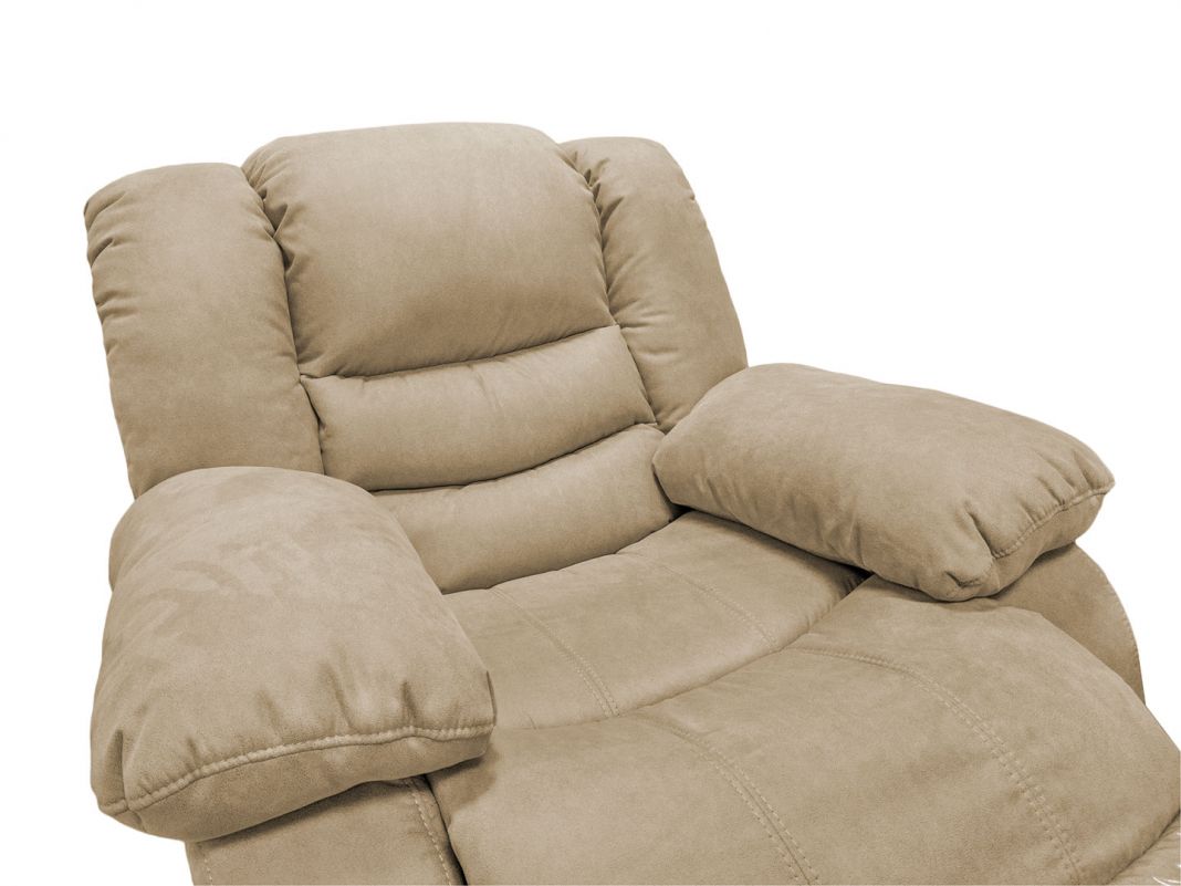 Кресло реклайнер Маранта мехеническое цвет бежевый (фото 339908)