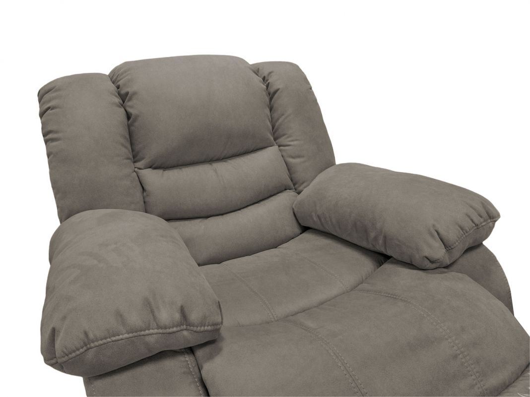 Кресло реклайнер Маранта мехеническое цвет серый (фото 339940)