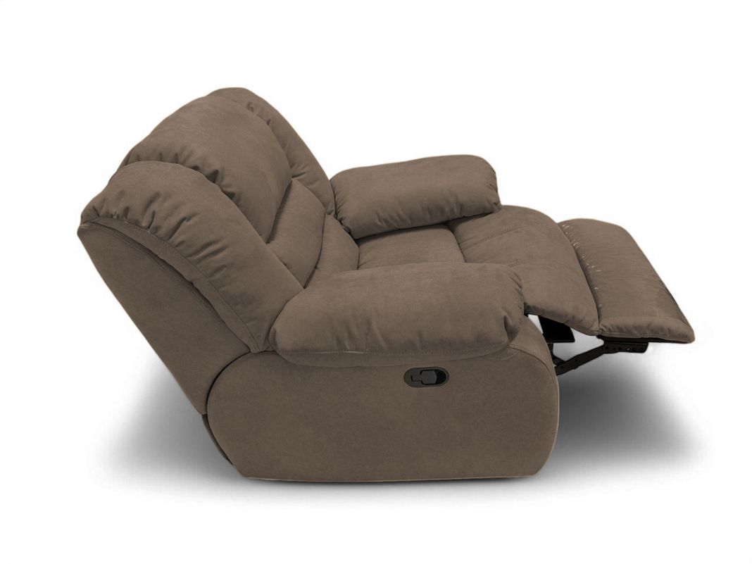 Кресло реклайнер Маранта мехеническое цвет коричневый (фото 340011)