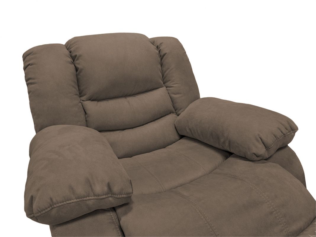 Кресло реклайнер Маранта мехеническое цвет коричневый (фото 340012)