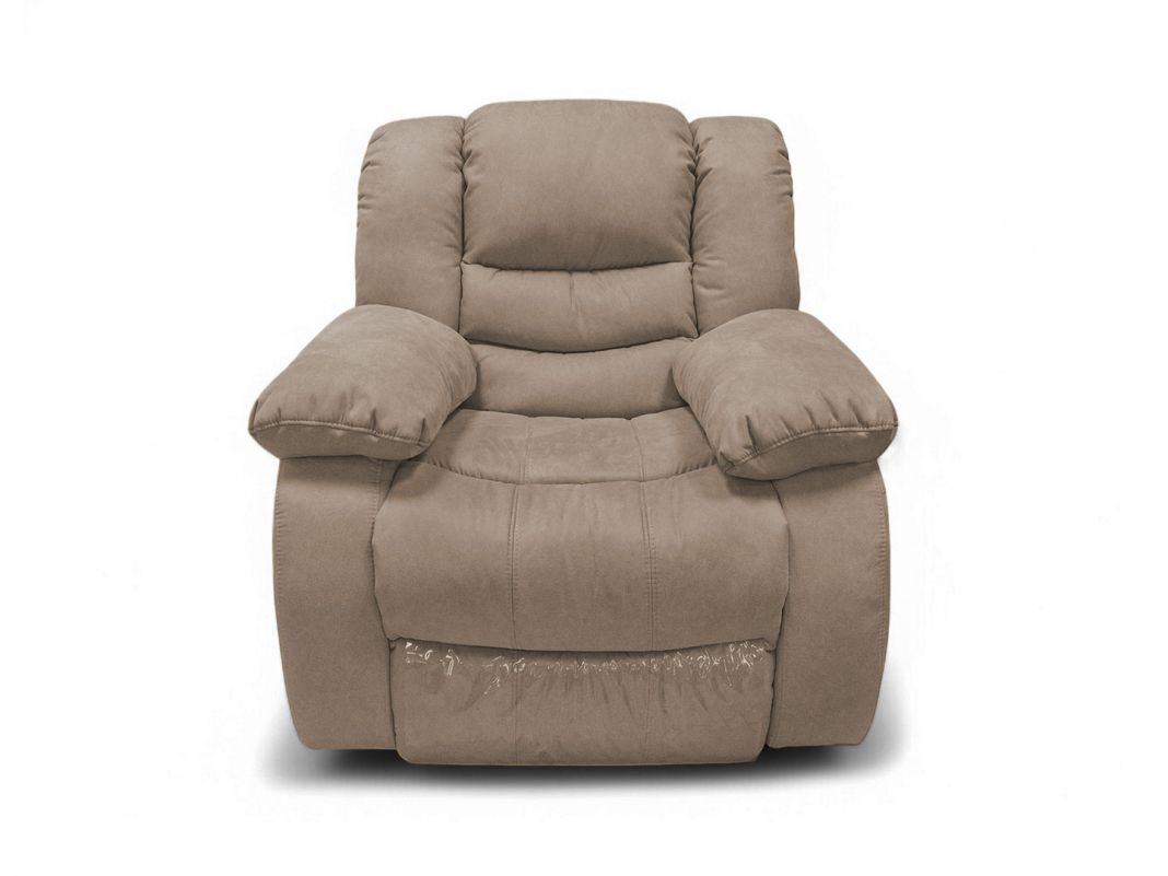 Кресло реклайнер Маранта мехеническое цвет бежевый,коричневый (фото 340087)