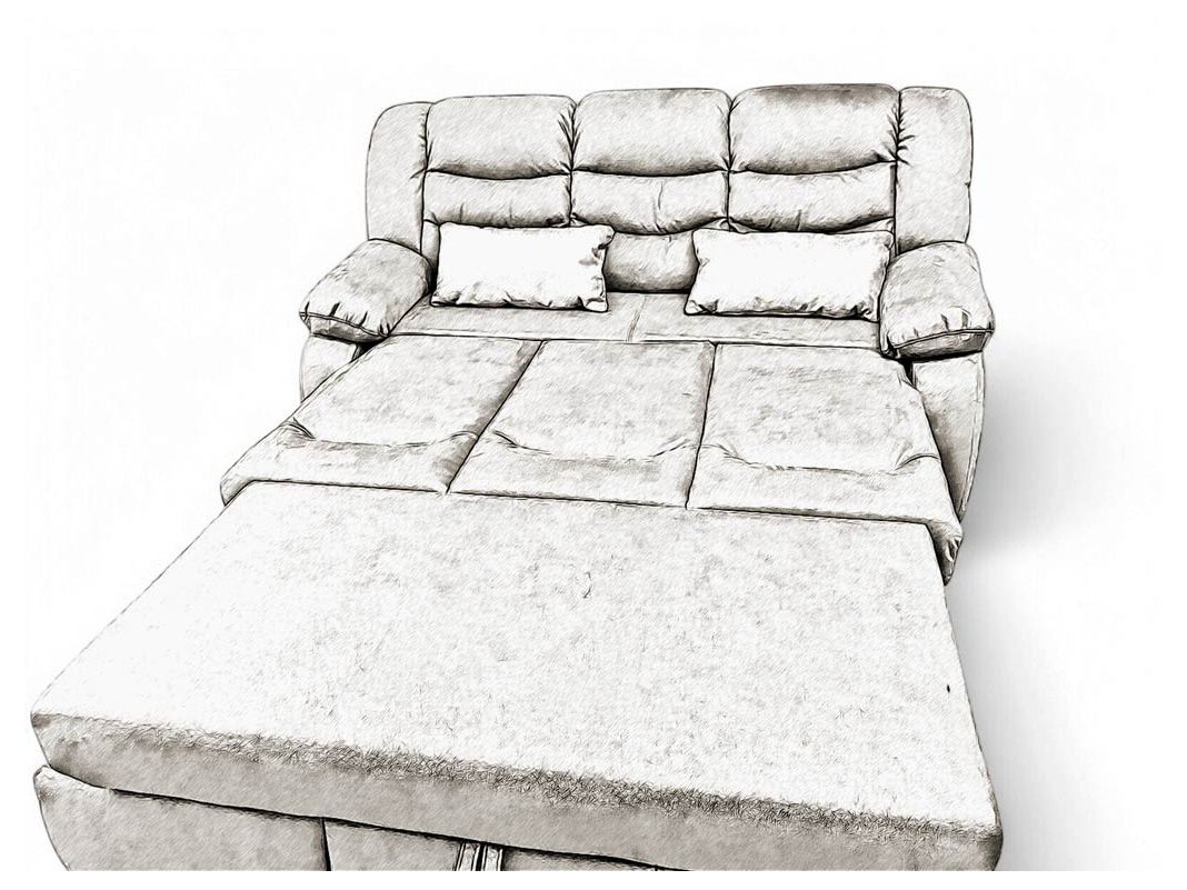 Угловой диван Маранта цвет коричневый (фото 340744)