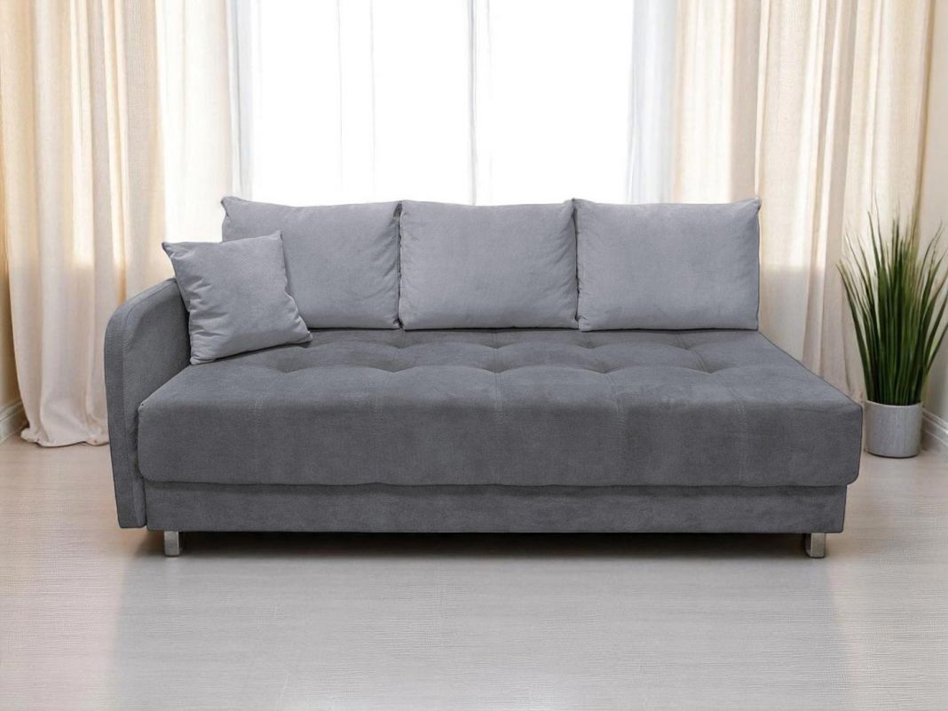 Тахта кушетка Бриз реальное фото образца цвет серый (фото 342025)