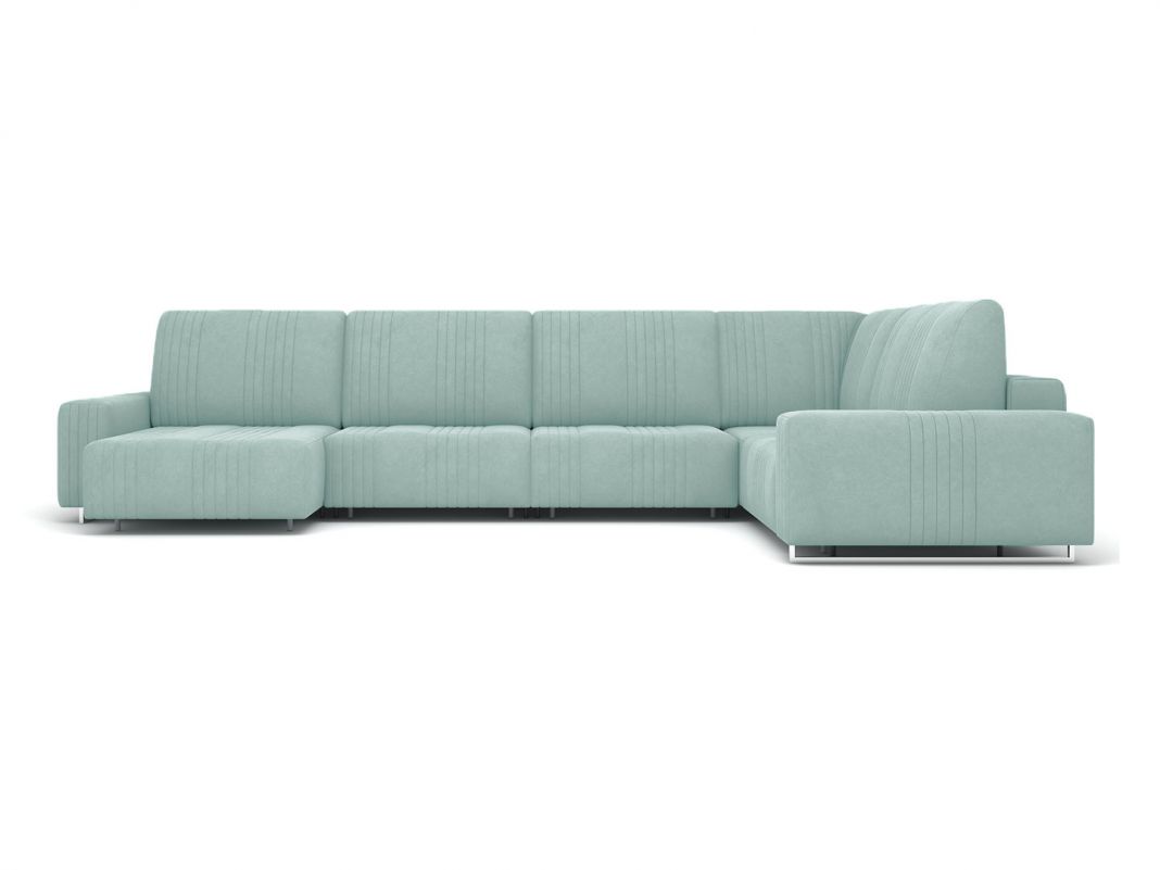 Угловой диван Уолтер цвет бирюза (фото 342467)