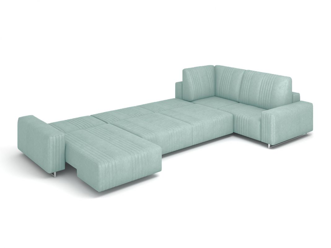 Угловой диван Уолтер цвет бирюза (фото 342470)
