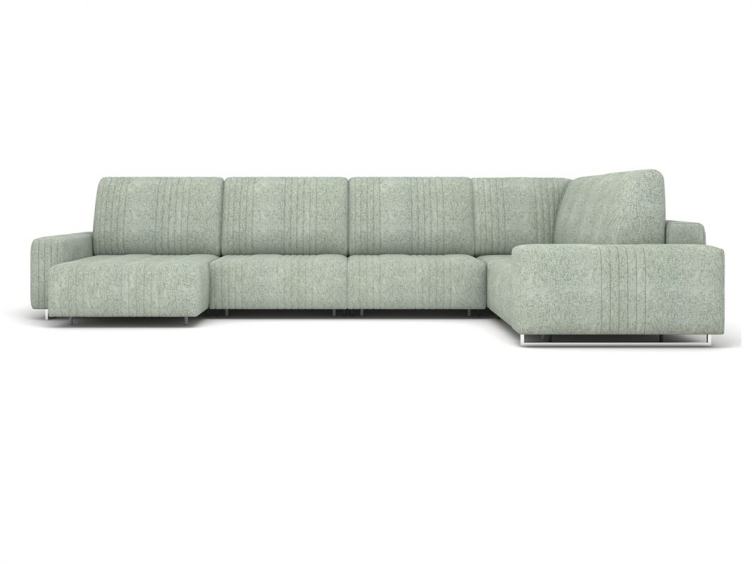 Угловой диван Уолтер цвет зеленый,бирюза (фото 342668)
