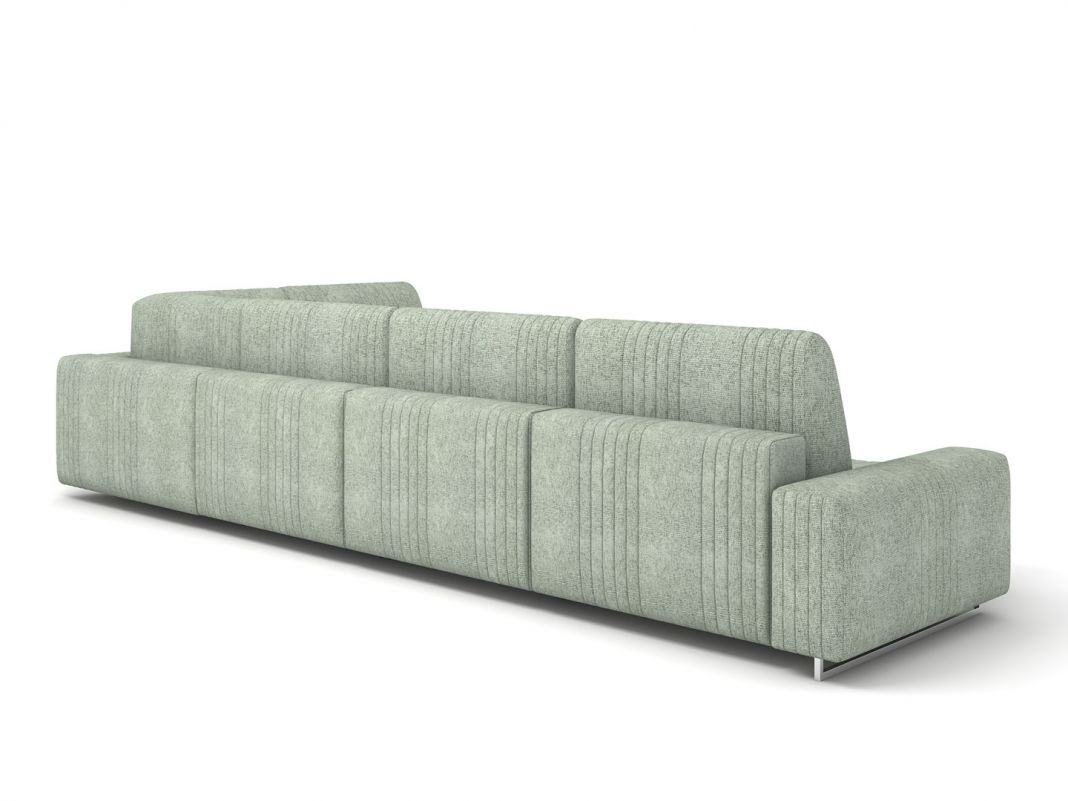 Угловой диван Уолтер цвет зеленый,бирюза (фото 342670)