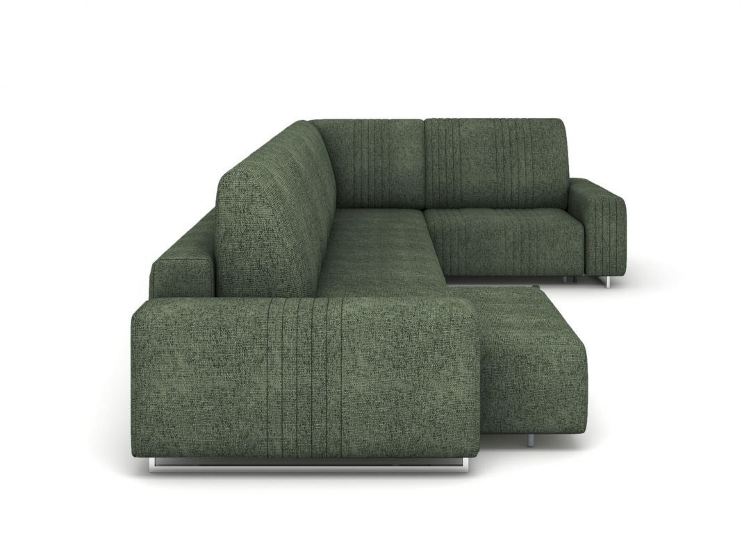 Угловой диван Уолтер цвет зеленый,хаки (фото 342718)