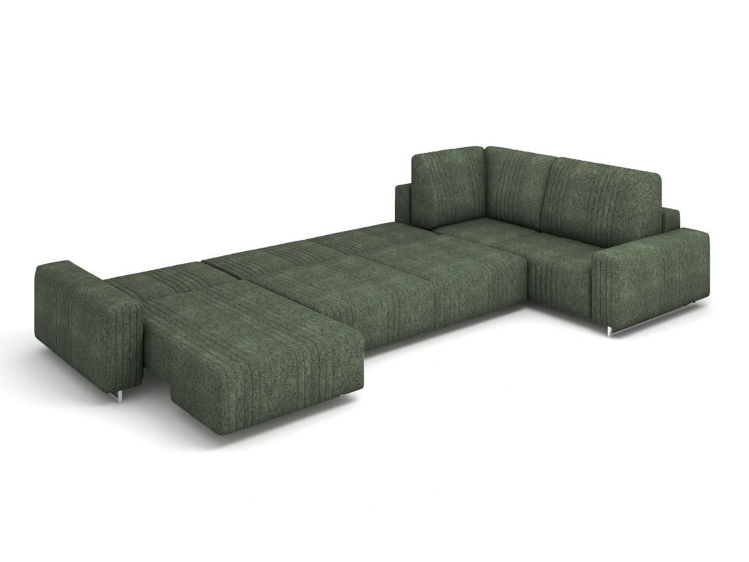 Угловой диван Уолтер цвет зеленый,хаки (фото 342720)