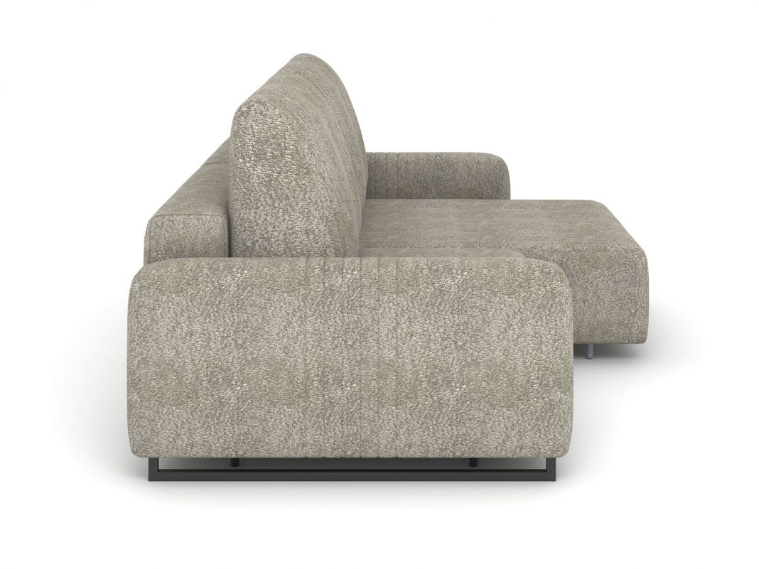 Угловой диван Уолтер цвет бежевый,серый (фото 342843)