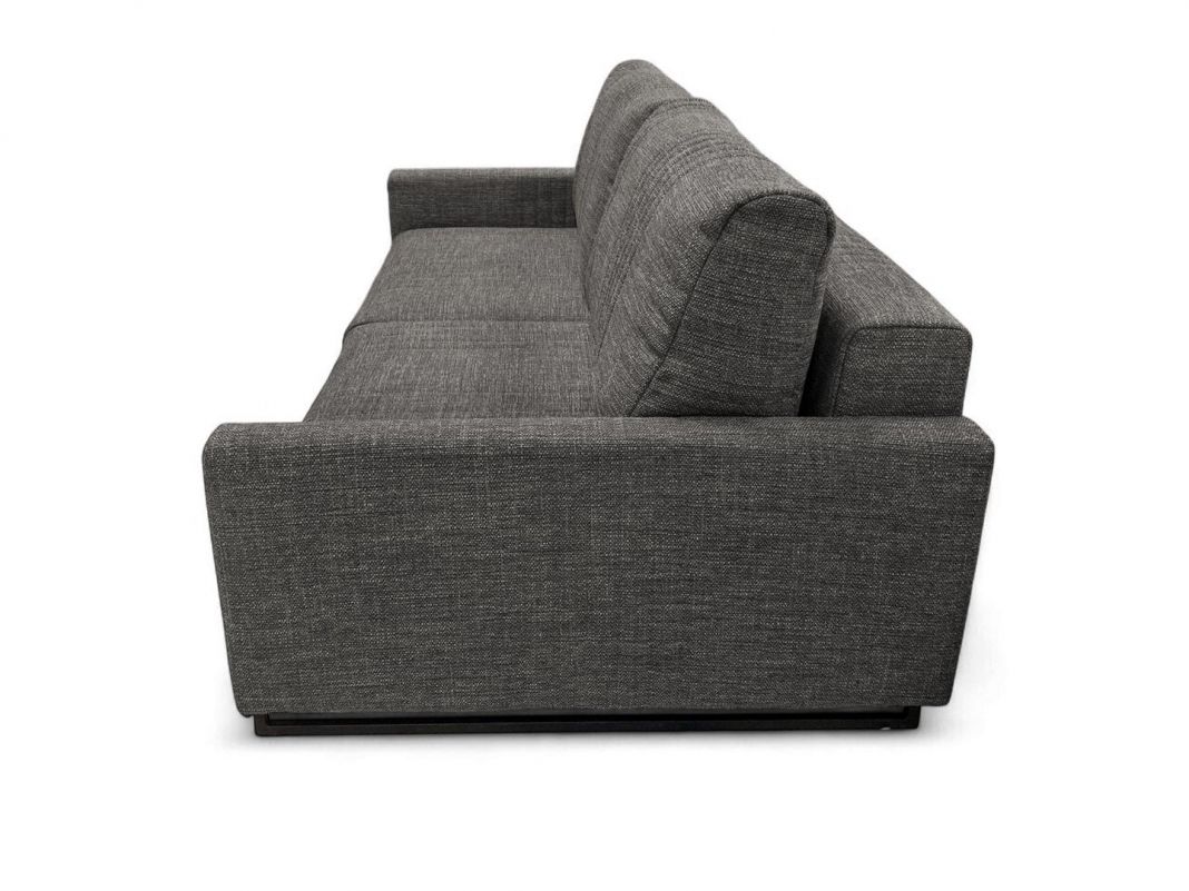 Диван Уолтер реальное фото образца цвет черный,серый (фото 342283)