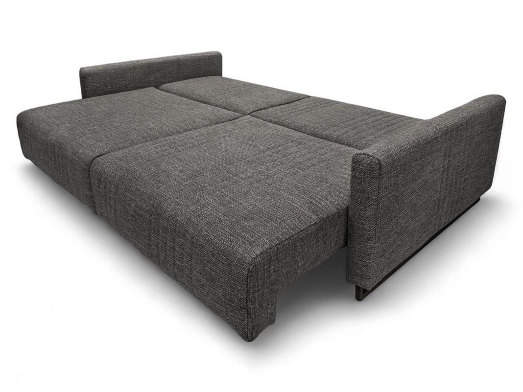 Диван Уолтер реальное фото образца цвет черный,серый (фото 342286)