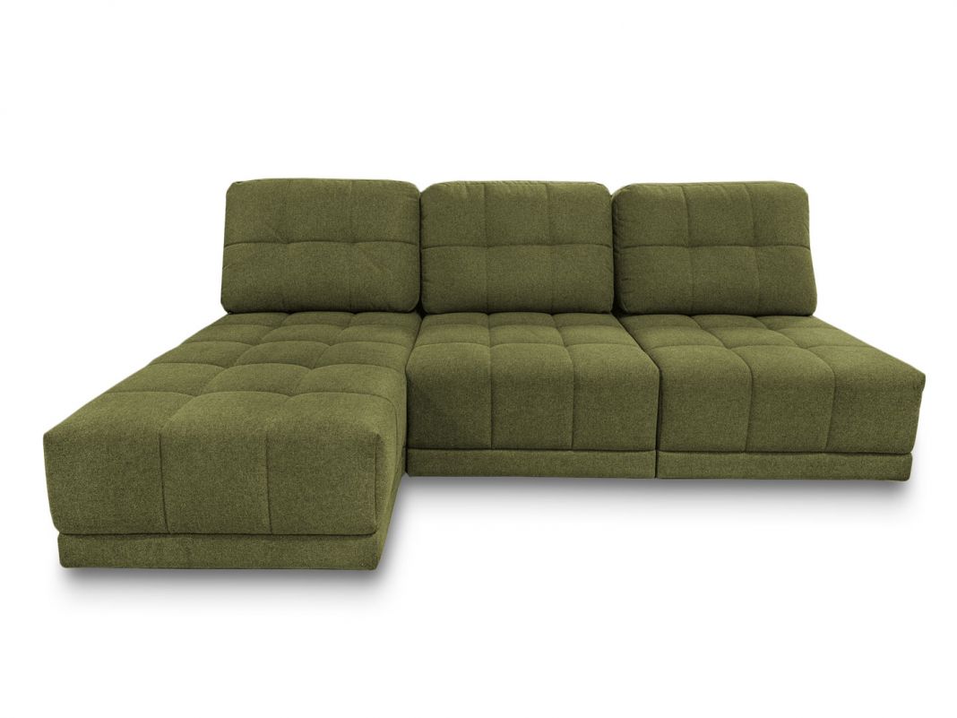 Угловой диван Джефферсон цвет зеленый (фото 281858)