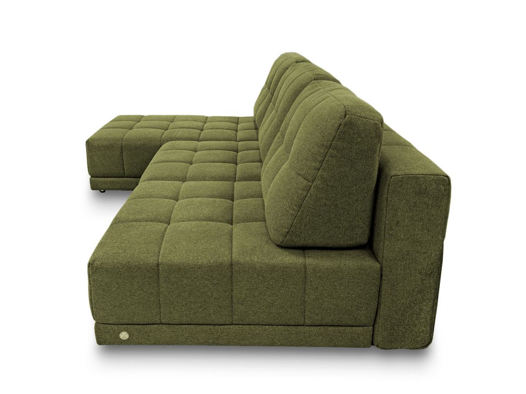 Угловой диван Джефферсон цвет зеленый (фото 281859)