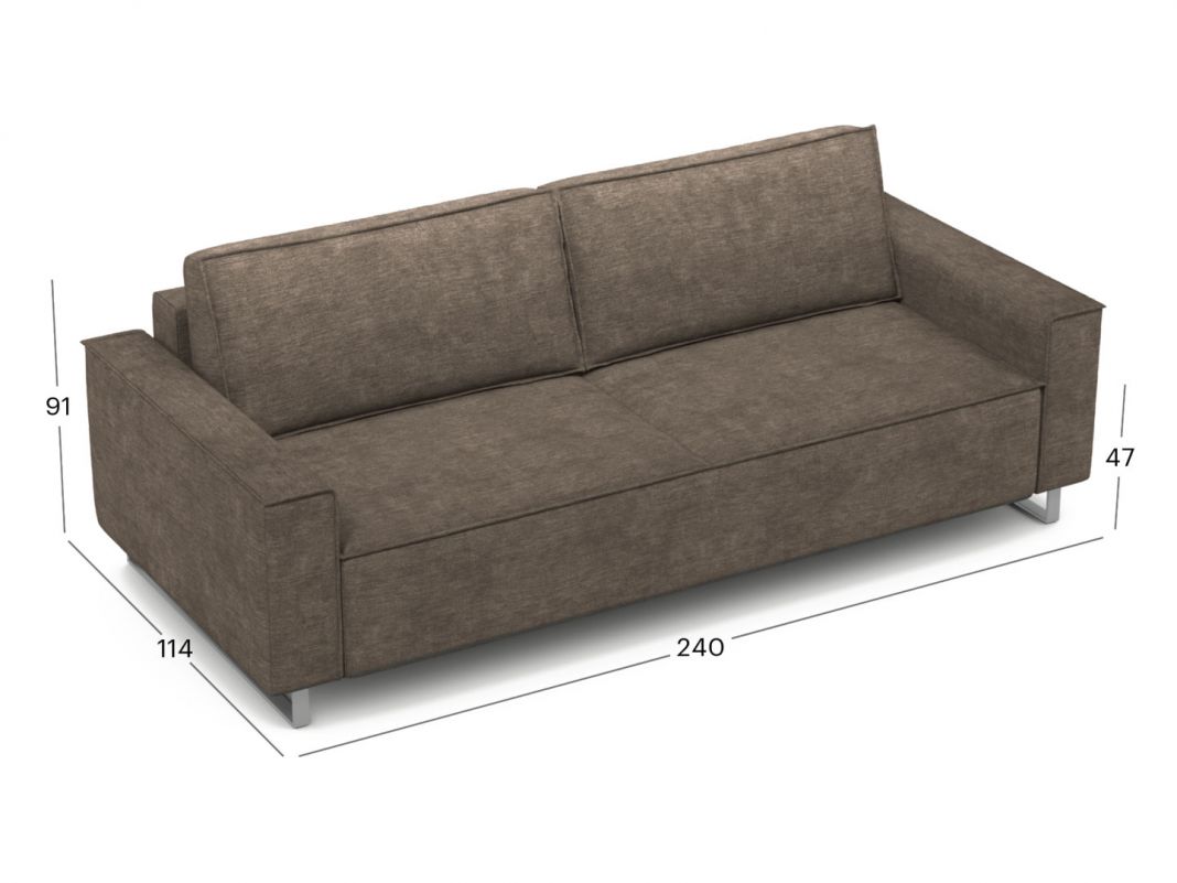 Диван MOON 005 цвет коричневый (фото 344493)