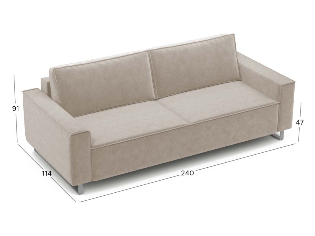 Диван MOON 005 цвет бежевый (фото 344523)