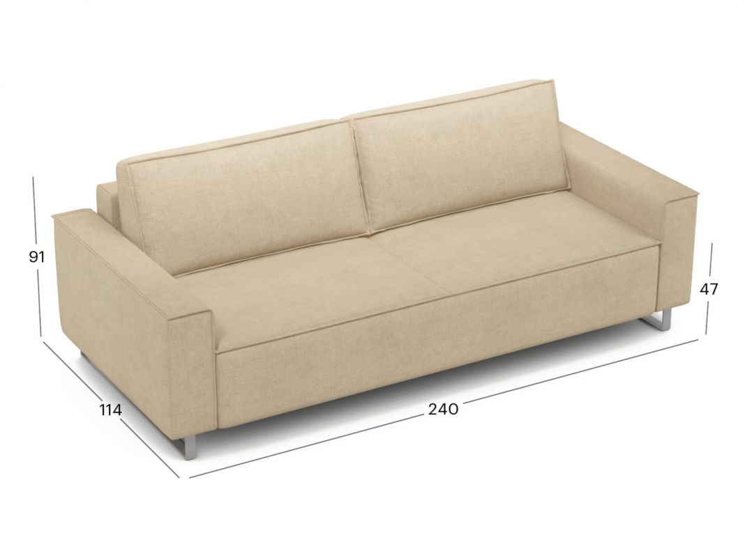 Диван MOON 005 цвет бежевый (фото 344553)