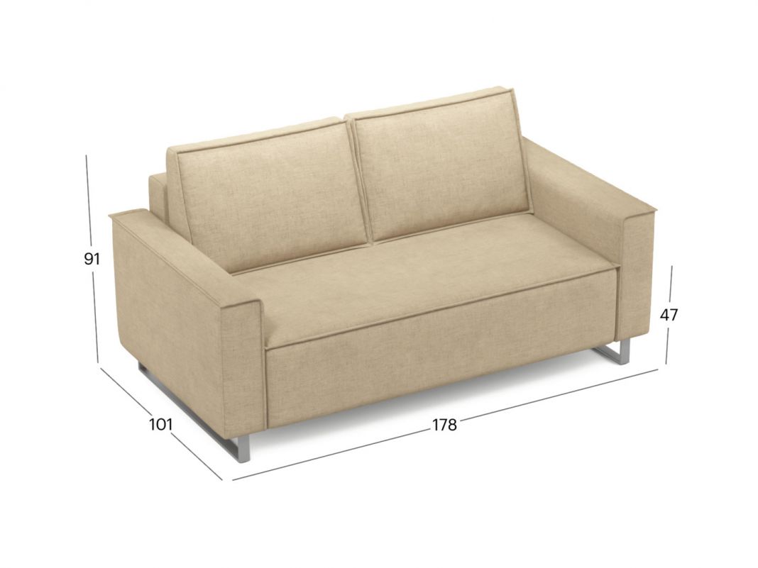 Диван MOON 005 цвет бежевый (фото 344312)