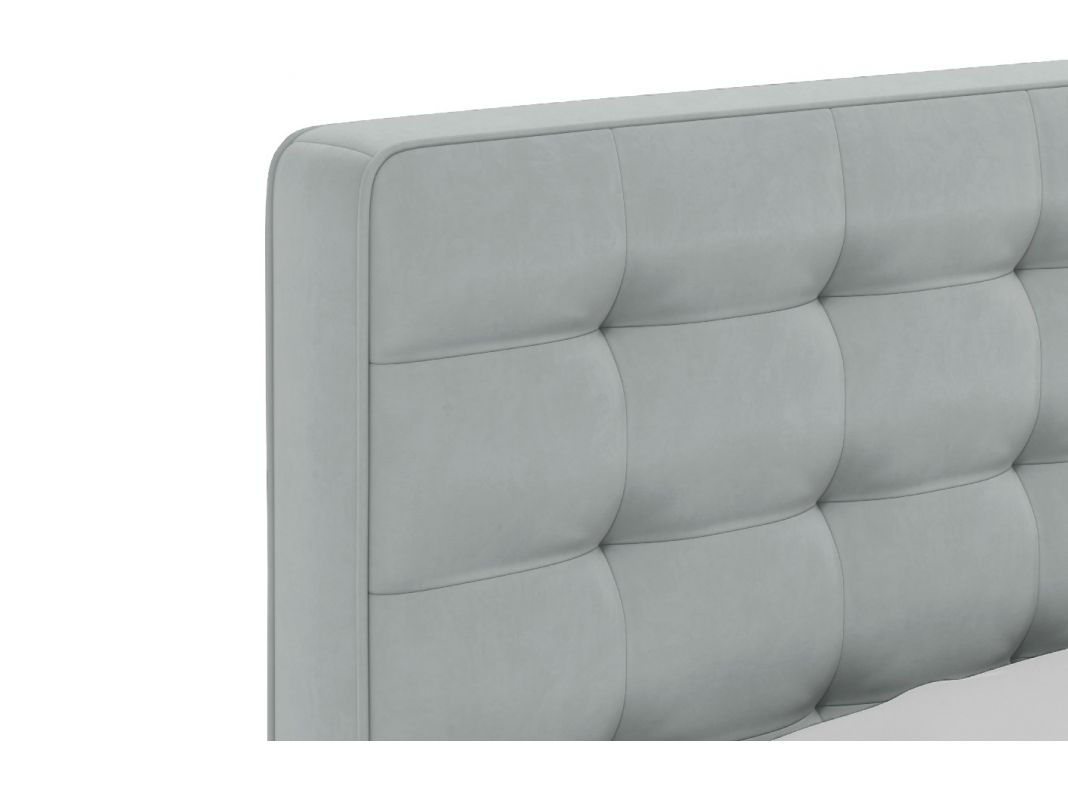 Кровать с подъемным механизмом MOON 1165 цвет серый (фото 276544)