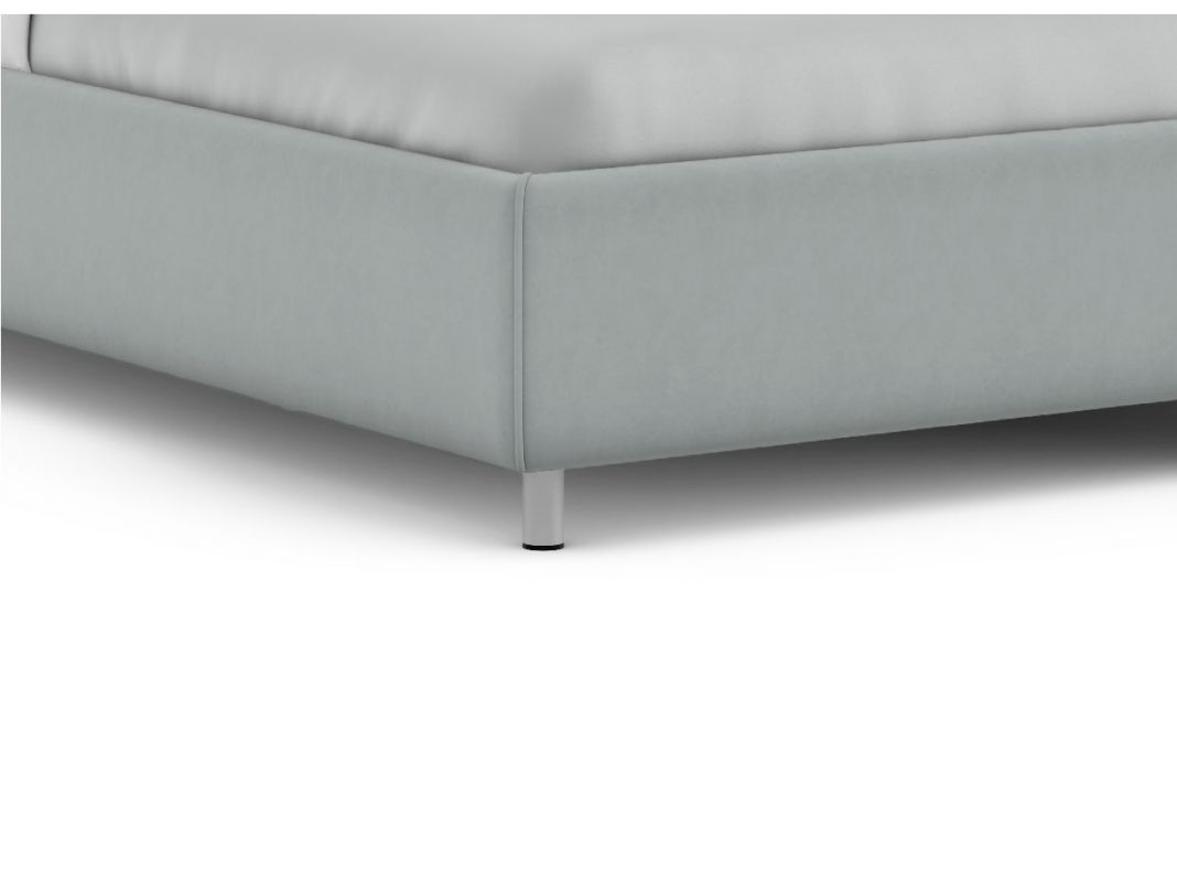 Кровать с подъемным механизмом MOON 1165 цвет серый (фото 276545)