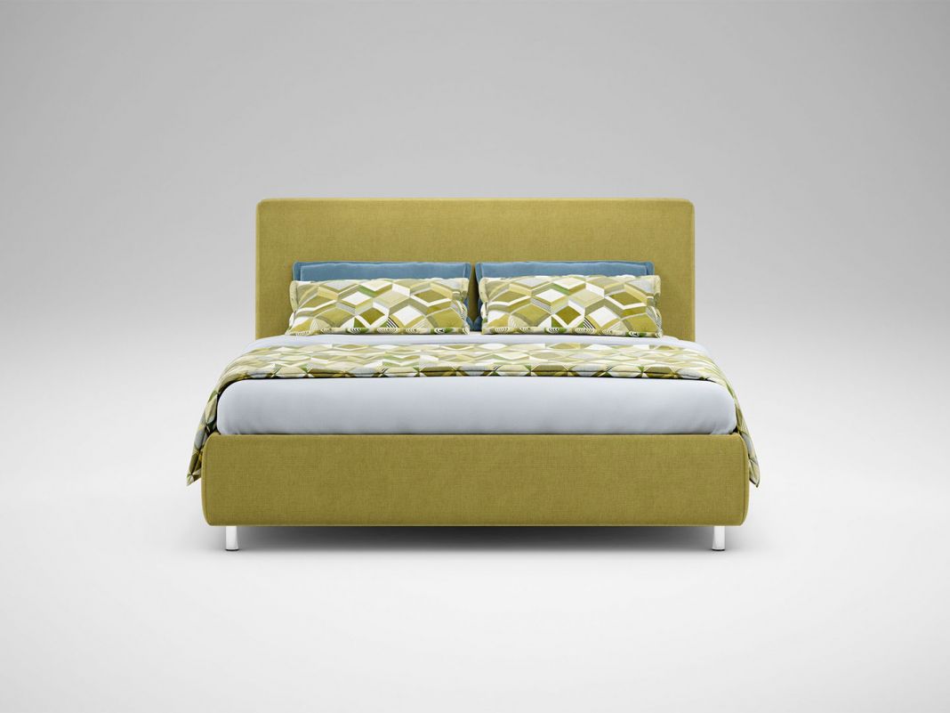 Кровать с подъемным механизмом MOON 1166 цвет желтый,зеленый (фото 171914)