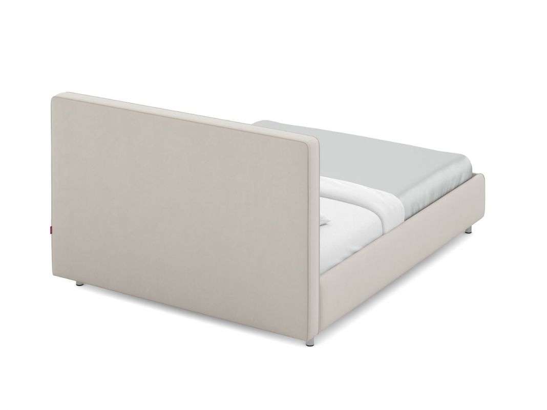 Кровать с подъемным механизмом MOON 1165 цвет белый,бежевый (фото 276663)