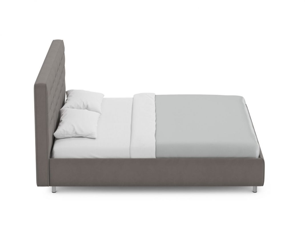 Кровать с подъемным механизмом MOON 1165 цвет коричневый (фото 277032)