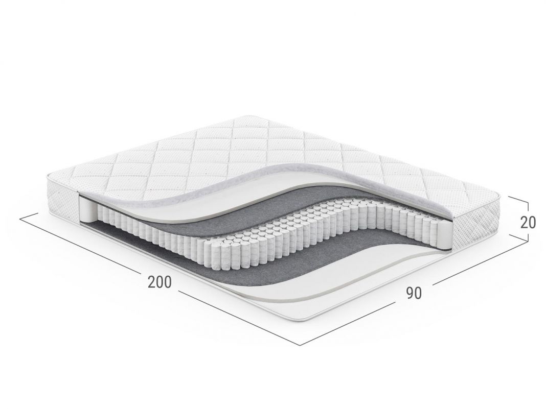 Матрас пружинный MOON MEDIC 860 (фото 286725)