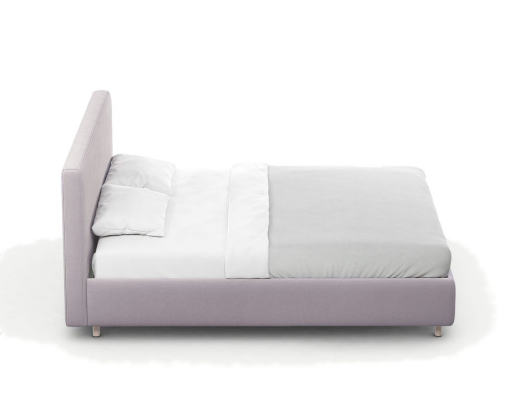 Кровать с подъемным механизмом MOON 1166 цвет сиреневый (фото 320879)