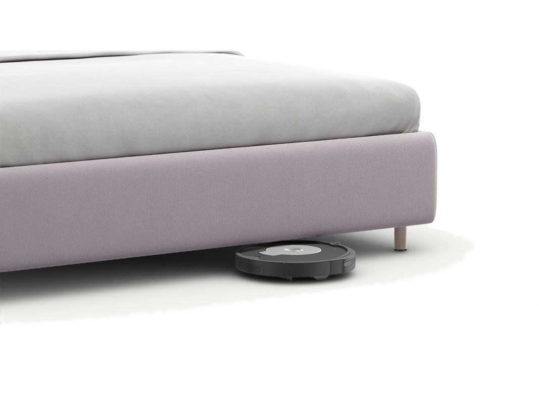 Кровать с подъемным механизмом MOON 1166 цвет сиреневый (фото 320883)