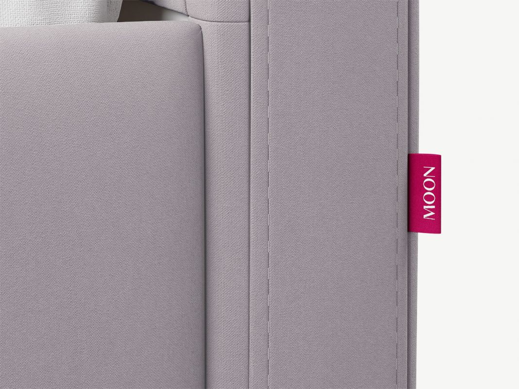 Кровать с подъемным механизмом MOON 1166 цвет сиреневый (фото 320884)