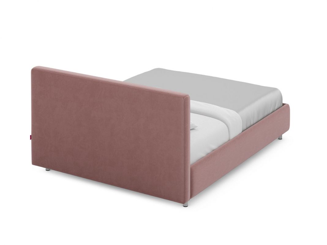 Кровать с подъемным механизмом MOON 1166 цвет красный,розовый (фото 318630)