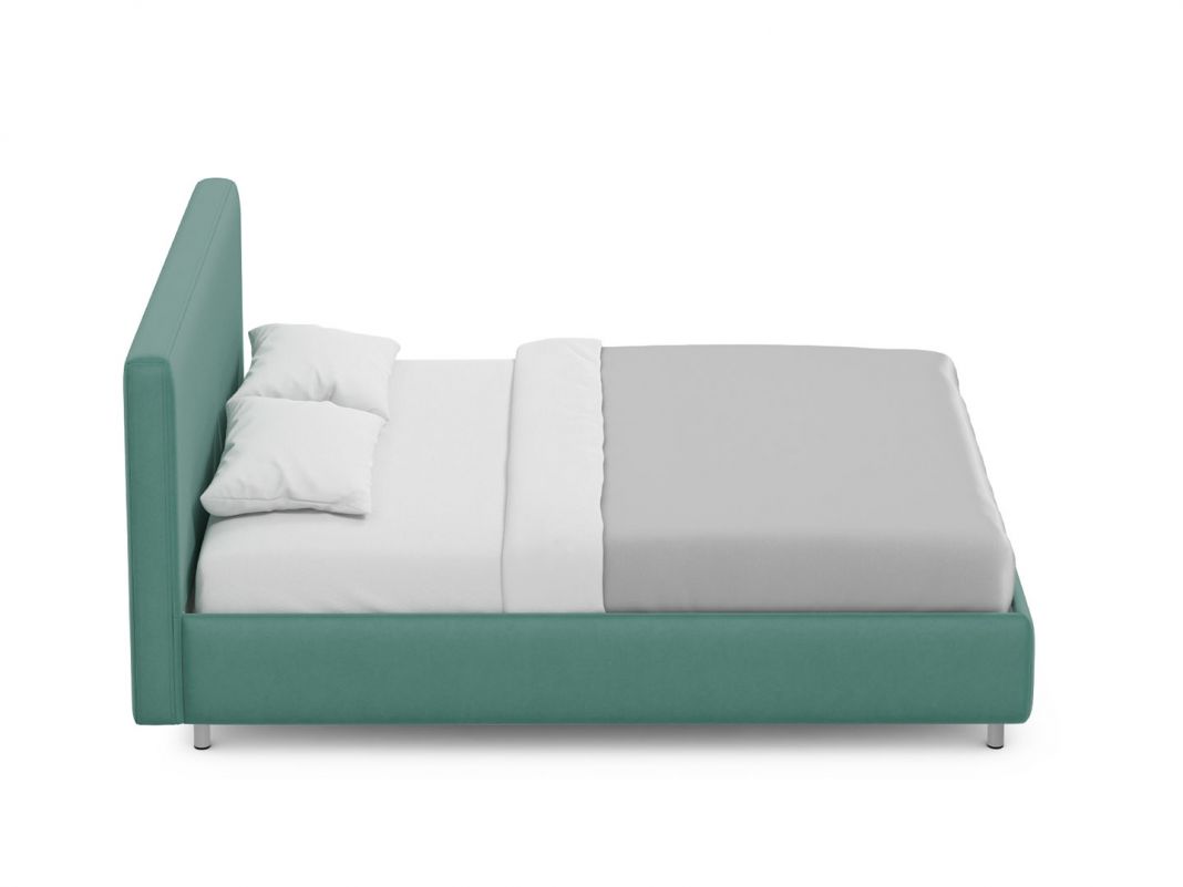 Кровать с подъемным механизмом MOON 1166 цвет зеленый (фото 319242)