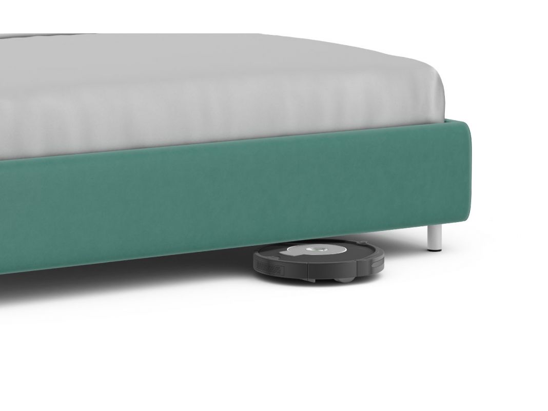 Кровать с подъемным механизмом MOON 1166 цвет зеленый (фото 319237)