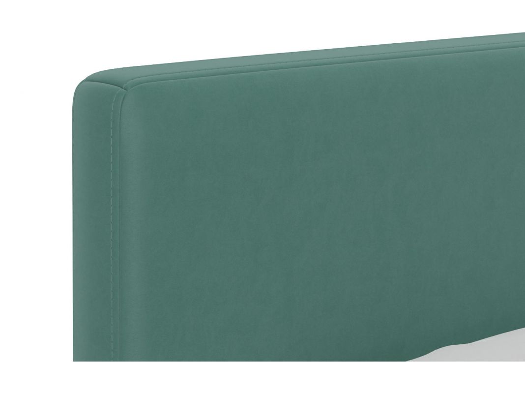 Кровать с подъемным механизмом MOON 1166 цвет зеленый (фото 319238)