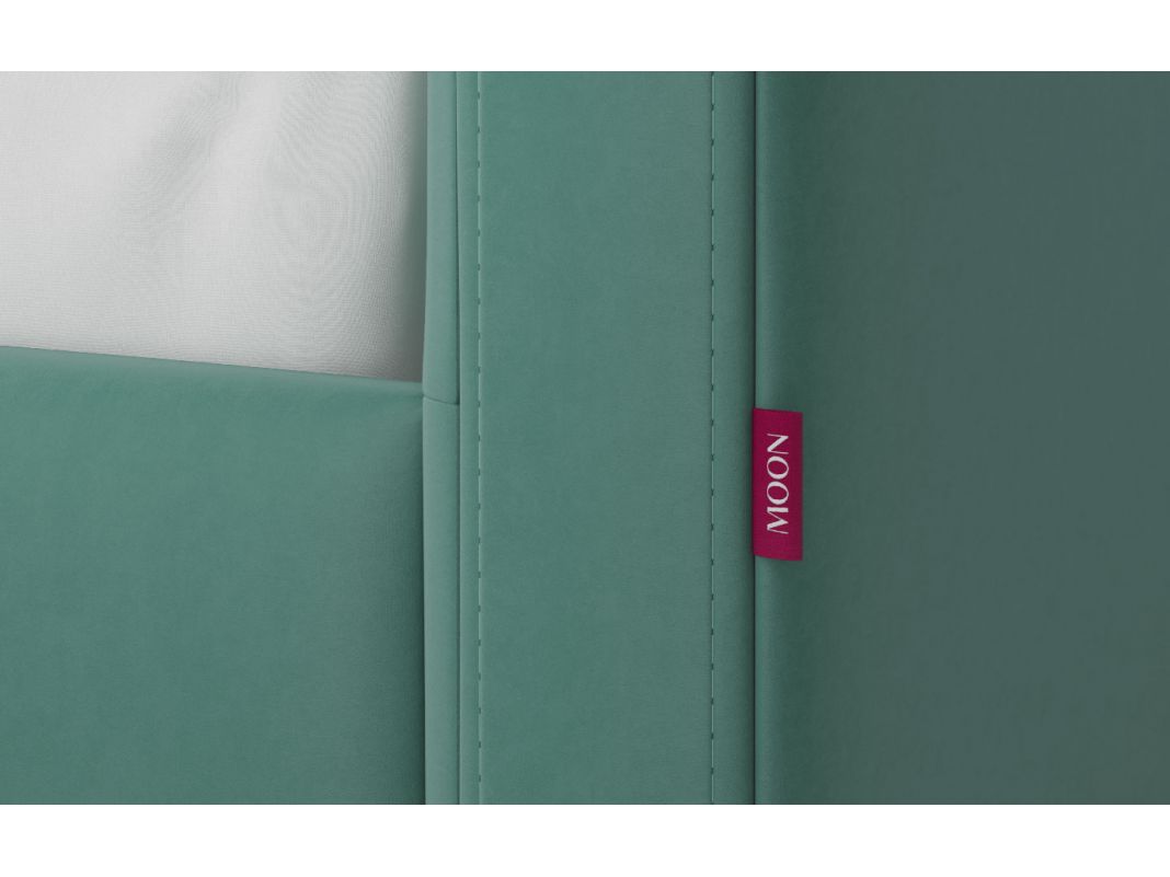 Кровать с подъемным механизмом MOON 1166 цвет зеленый (фото 319239)