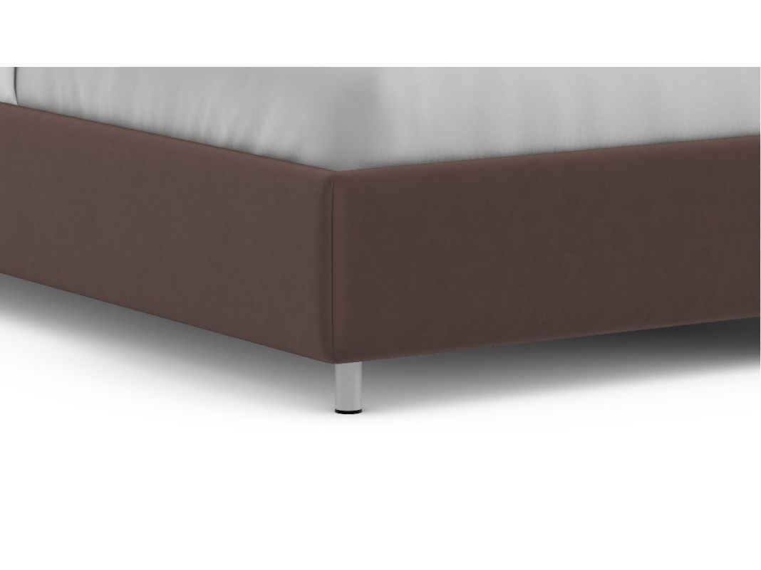 Кровать с подъемным механизмом MOON 1166 цвет коричневый (фото 319841)