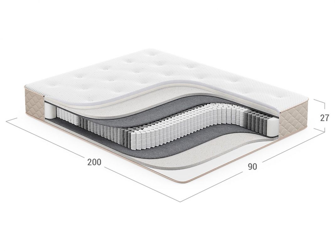 Матрас пружинный MOON MEDIC 865 (фото 286935)