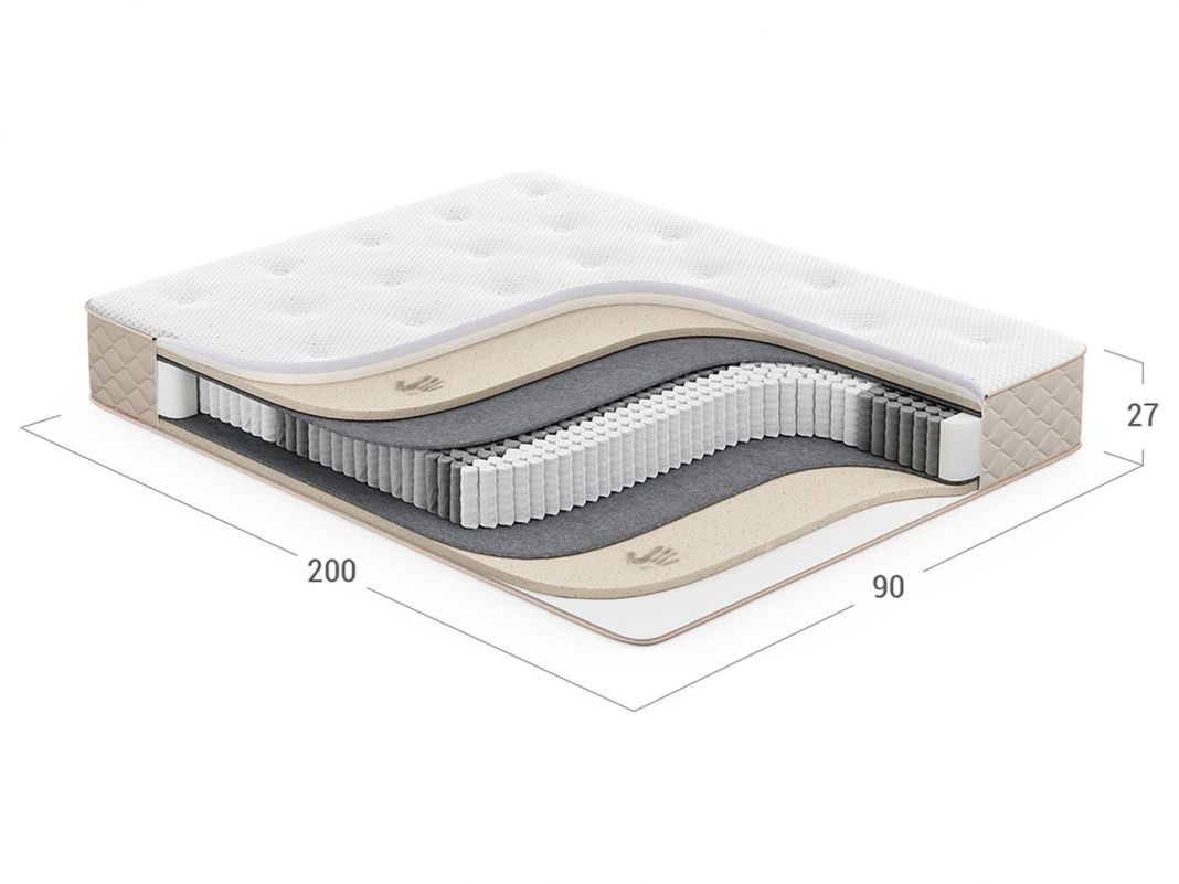 Матрас пружинный MOON MEDIC 866 (фото 286983)