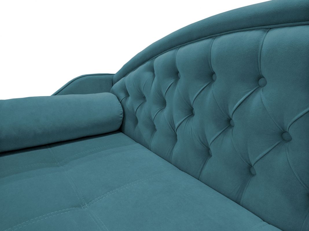 Тахта кушетка Принцесса цвет бирюза,голубой (фото 271783)